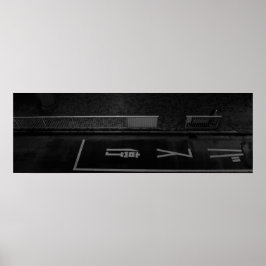 Night Street Scene in Tokyo - Urban Photography Poster