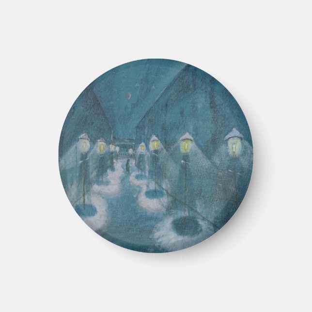 Night Street (Street By Night) (1922) Walter Grama Magnet (Framsidan)