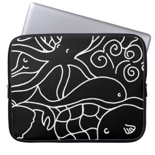 Night Swimming Laptop Fodral