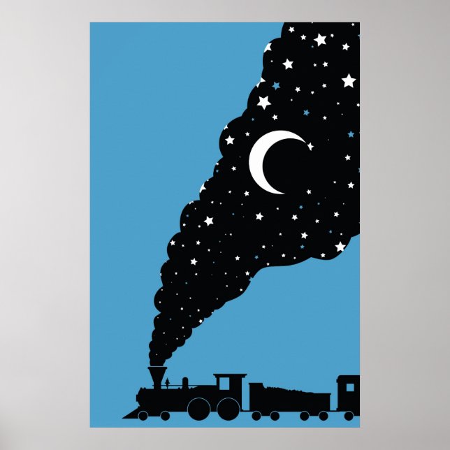 Night Tåg Poster (Framsidan)