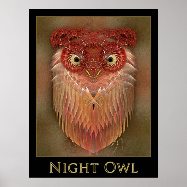 Night Uggla Poster (Framsidan)