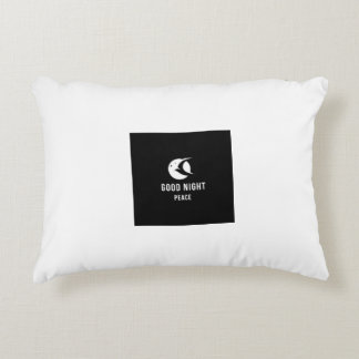 Night vibe image printed pillow prydnadskudde