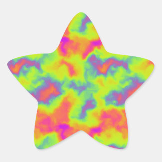 night vision nebula : stjärnformat klistermärke