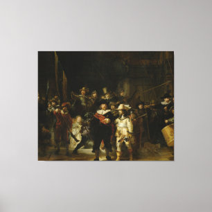 Night Watch, Rembrandt van Rijn Canvastryck