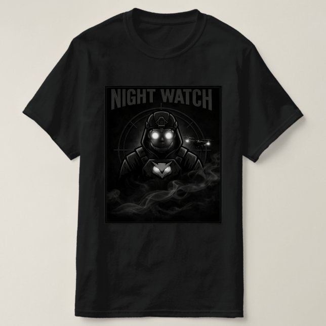 Night Watch Tactical T-Shirt (Design framsida)