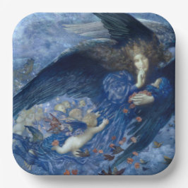 Night with her Train of Stars (Angel with Cherubs)