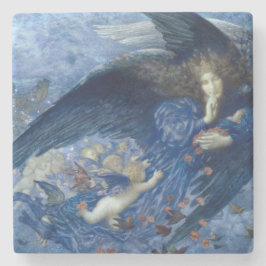 Night with her Train of Stars (Angel with Cherubs) Stenunderlägg