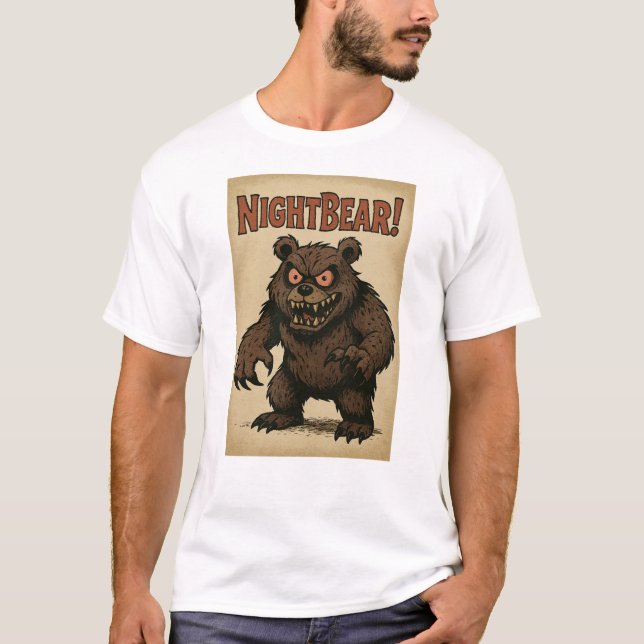 NIGHTBEAR! Monster T Shirt (Framsida)