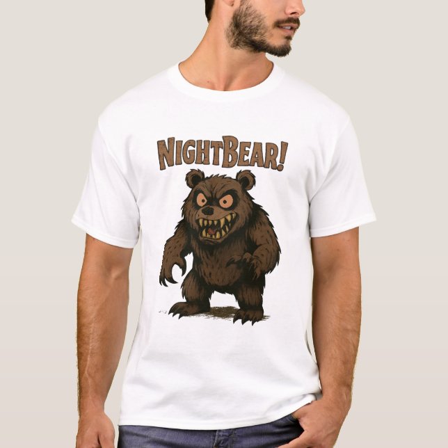 NIGHTBEAR! Monster  T Shirt (Framsida)