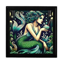 "Nightcap at Sjöjungfru Lounge" Jewelry Keepsaké