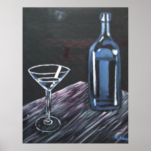 "Nightcap"-utskrift Poster