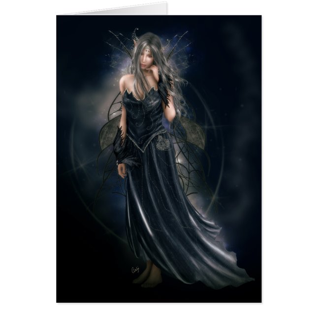 Nightelf Hälsningskort (Framsidan)