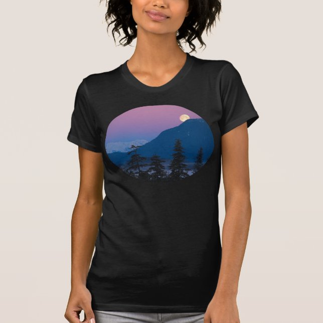 Nightfall i Alaska T-shirt (Framsida)