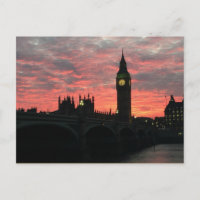 Nightfall i London