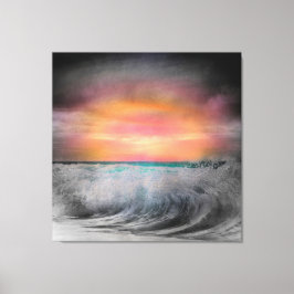 Nightfall över Bodega Bay, av Don DePaola Canvastryck