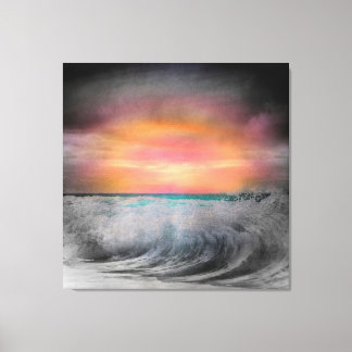 Nightfall över Bodega Bay, av Don DePaola Canvastryck