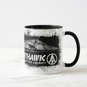 Nighthawk F-117 11 uns Ringermugg Mugg