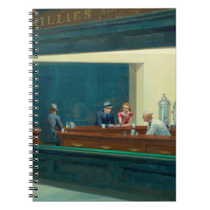 Nighthawks 1942 av Edward Hopper Anteckningsbok