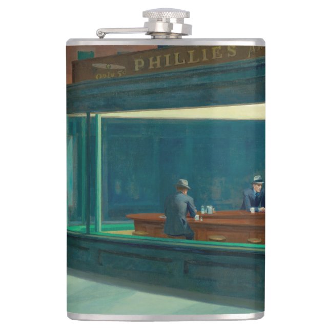 Nighthawks 1942 av Edward Hopper Fickplunta (Framsidan)