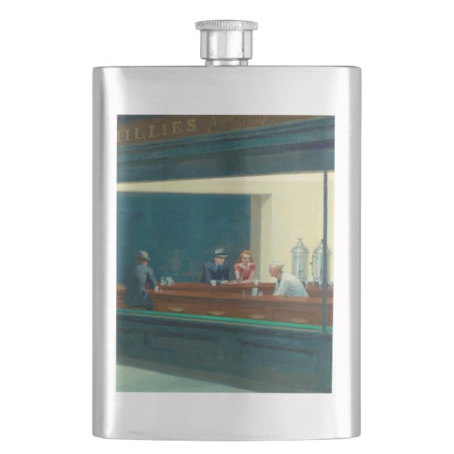 Nighthawks 1942 av Edward Hopper Fickplunta (Framsidan)