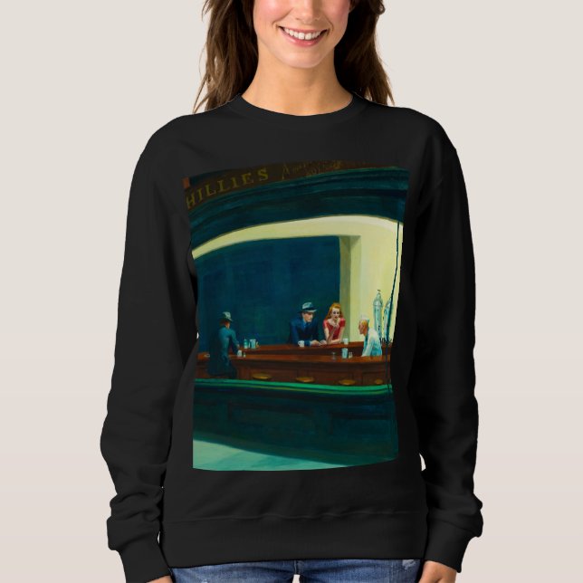 Nighthawks, 1942 av Edward Hopper T Shirt (Framsida)