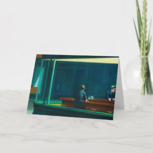 Nighthawks Edward Hopper Kort