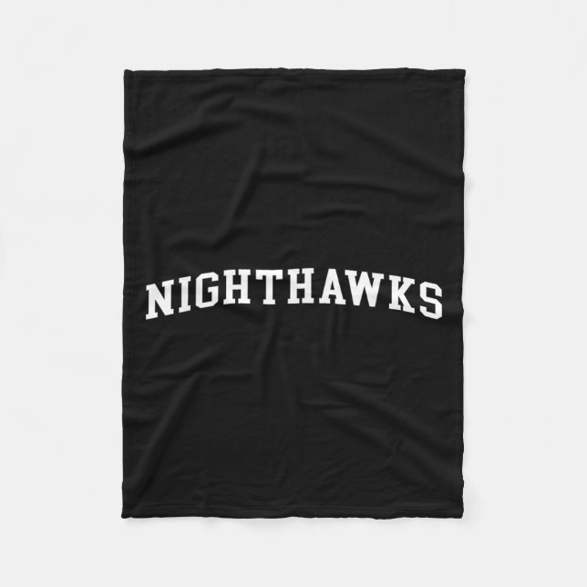 Nighthawks Fleecefilt (Framsidan)