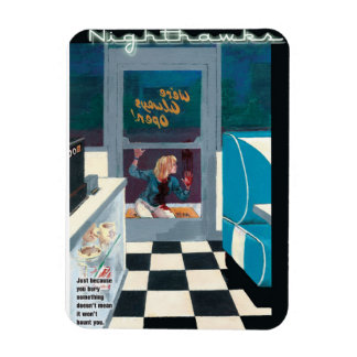 Nighthawks Fridge Magnet