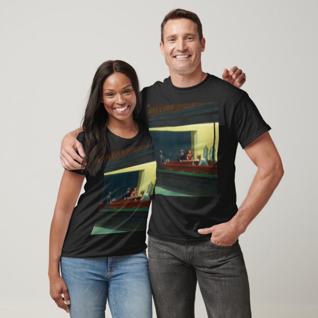 Nighthawks-målning av Edward Hopper  T Shirt (Unisex)