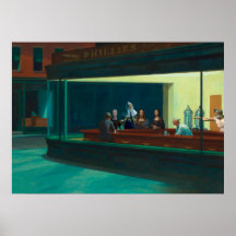 Nighthawks - Tidsresenärer - Edward Hopper