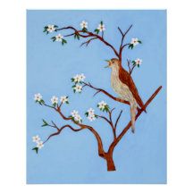 Nightingale Glossy Avsluta Poster