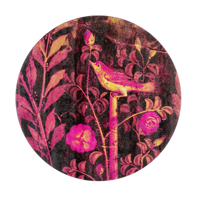 NIGHTINGALE WITH RO,Rosa,Fuchsia Black Gult (Framsidan)