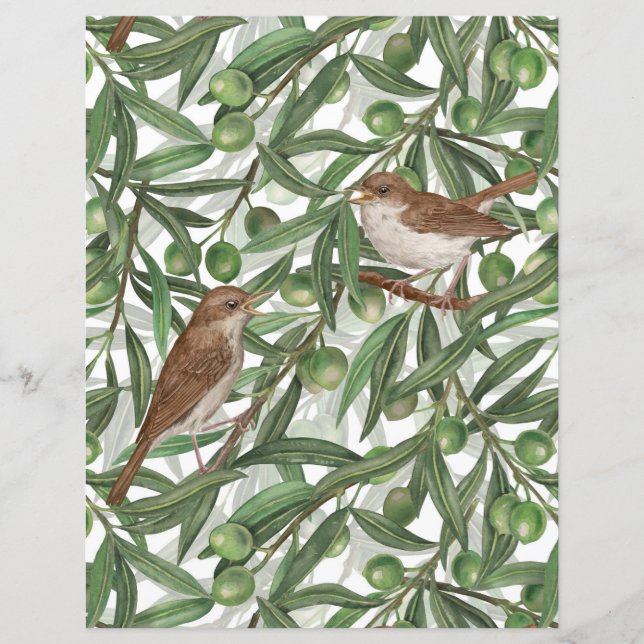 Nightingales i träd (Framsida)