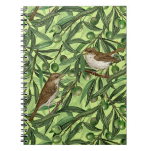 Nightingales i träd 2 anteckningsbok