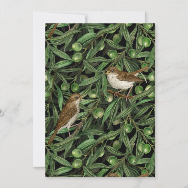 Nightingales i träd 3 (Framsida)