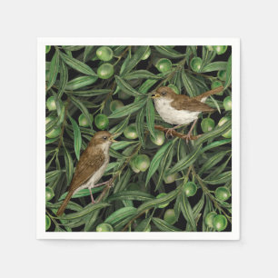 Nightingales i träd 3 pappersservett
