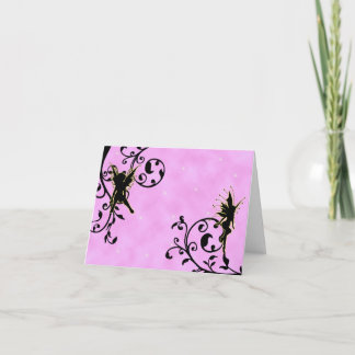 Nightlight Fairy Fantasy - tack Kort