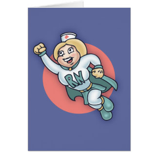 Nightly sjuksköterska! hälsningskort