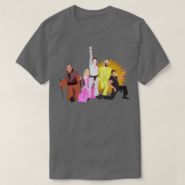 Nightman och Dayman T Shirt (Design framsida)