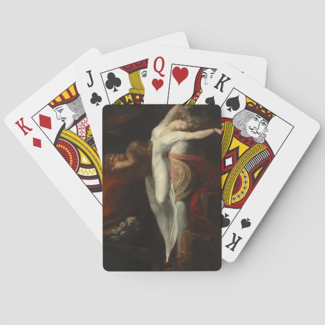 Nightmare (av Henry Fuseli) Casinokort (Baksidan)