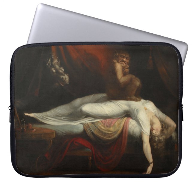 Nightmare (av Henry Fuseli) Laptop Fodral (Framsidan)