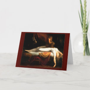Nightmare av John Henry Fuseli Kort