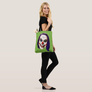 Nightmare Clown Självporträtt Tygkasse