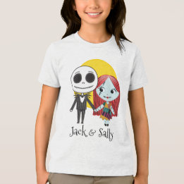 Nightmare före jul | Jack & Sally Emoji 2 Tee