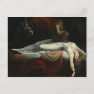Nightmare Henry Fuseli Painting Vykort
