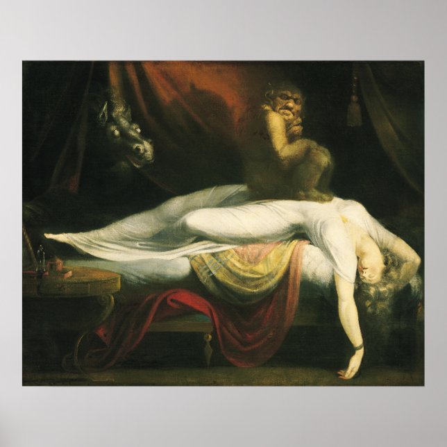 Nightmare, Henry Fuseli Poster (Framsidan)