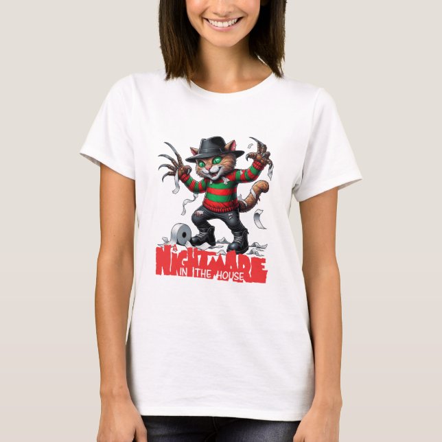 Nightmare i kammaren t shirt (Framsida)