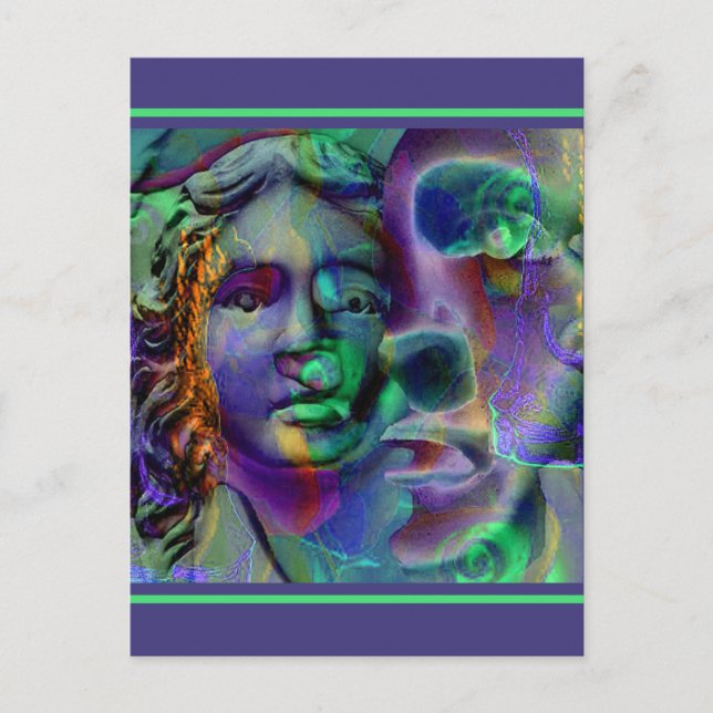 Nightmare Lavender Grönt 2005 Vykort (Framsida)