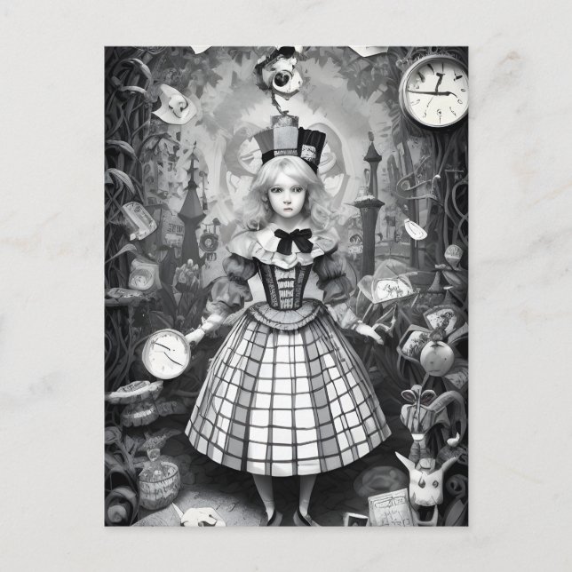 Nightmare på vykortet Tea Party Vykort (Framsida)