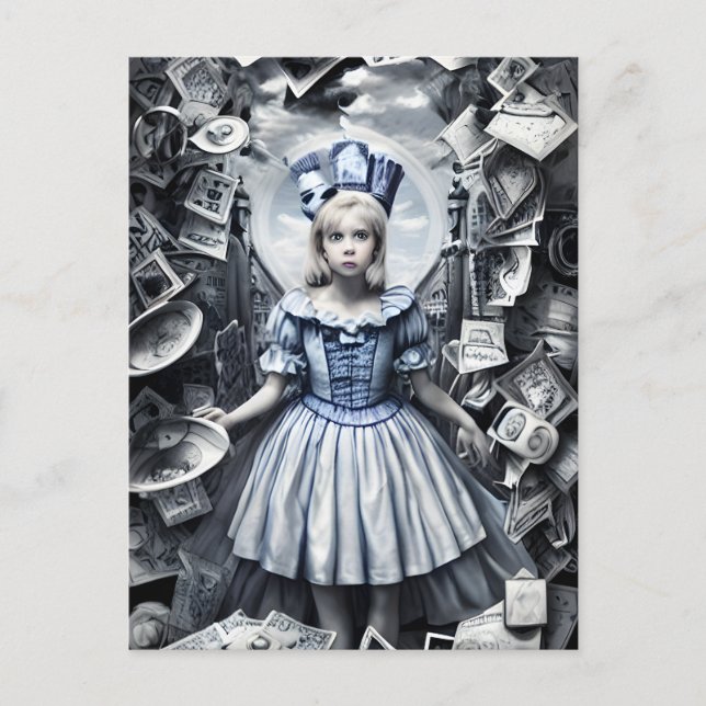 Nightmare på vykortet Tea Party Vykort (Framsida)